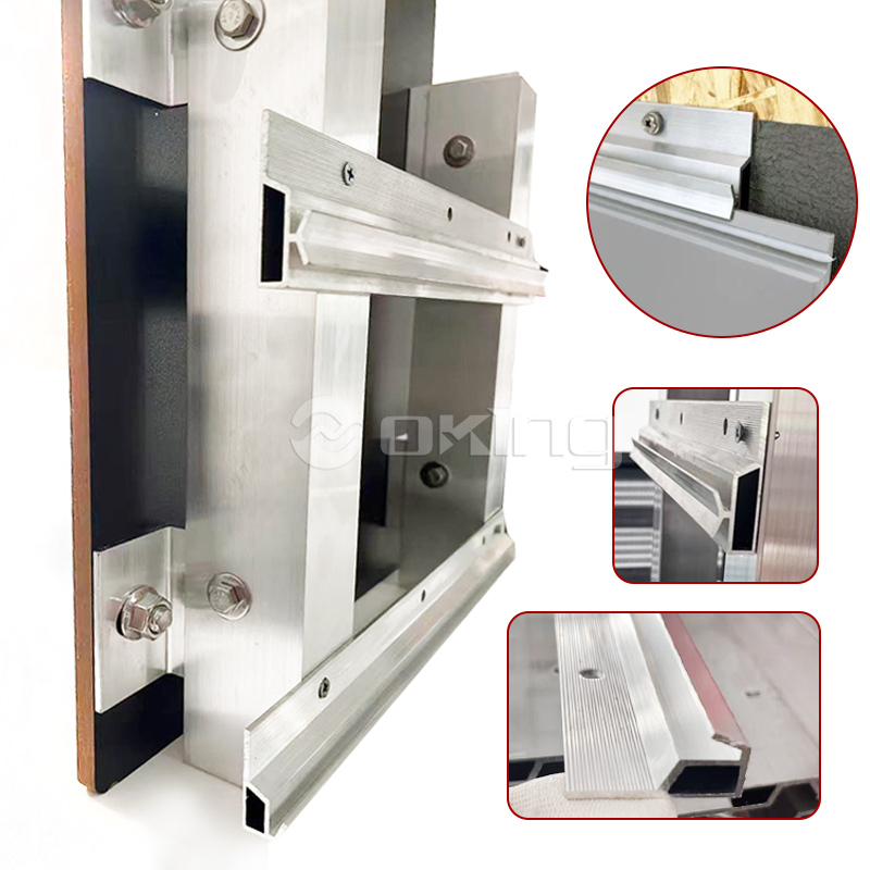 GAJ Placarea H-Shield Aluminum Exterior Starter Starter Sisteme de fixare a placării Fațadei pentru Cortină